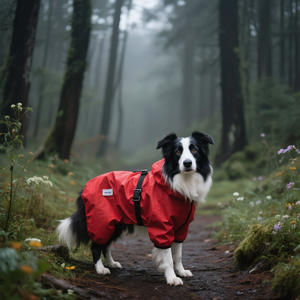 Chaqueta de lluvia de poliéster Joymay OEM/ODM para animales grandes para el verano para Labrador Golden Retriever pastor alemán razas de perros Husky - Product Image 3
