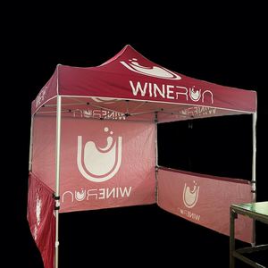 Customized Commercial Trade Exhibition Tent for Advertising Promotion Fire Retardant Waterproof Aluminum Alloy Frame Robust - Product Image 2