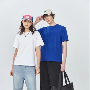 เสื้อยืดคอกลมผ้าฝ้ายแท้ 220 กรัม พรีเมียม พิมพ์ลายตามสั่งสำหรับกิจกรรมสร้างทีมบริษัท - Product Image 1