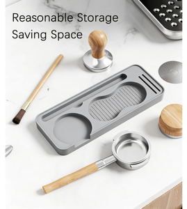 <b>Silicone</b> Coffee Tamper Mat, Non-slip Espresso Pad, <b>Silicone</b> Coffee Storage Tray, Barista Coffee Accessories - Product Image 4