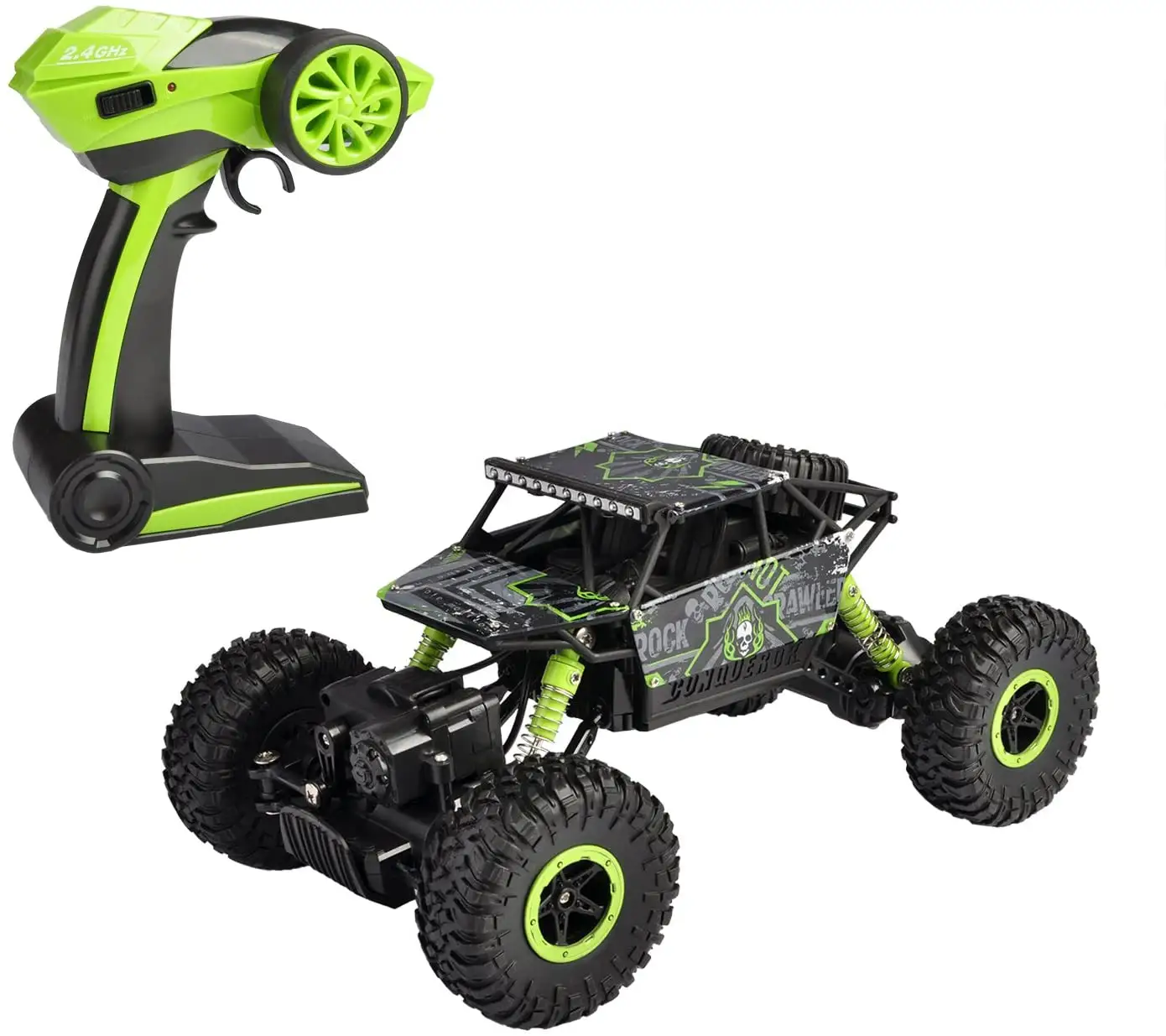 ZG Cool gift high speed toy car radio control car green remote control car for kid