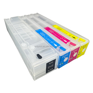 Cartucho de Tinta Recargable 970XL 971xl para Impresora <span class=keywords><strong>HP</strong></span> <span class=keywords><strong>Officejet</strong></span> <span class=keywords><strong>Pro</strong></span> X451dn X451dw X551 X576dw X476dw X476dn Sin Chip 970 971 - Product Image 3