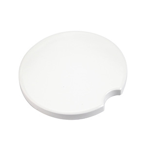 Porte-gobelets Voiture SINGARO - 2 Sous-verres Universels Blancs - Set De 2
