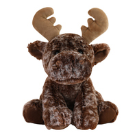 Sac en peluche transfrontalier en forme d'animal (panda, léopard, tigre, éléphant), en peluche courte, rembourrage en coton PP, super doux, 12 cm, unisexe, apaisant