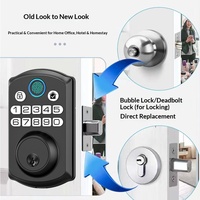 Serrure de porte intelligente Tuya avec contrôle par application pour portes en bois et en aluminium, déverrouillage à distance, serrure électronique