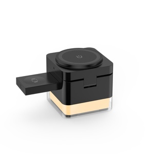 Estación de Carga Inalámbrica 3 en 1 Plegable, Cubo Mágico con Soporte Magnético para <span class=keywords><strong>iPhone</strong></span>, Auriculares y Reloj Inteligente - Product Image 5