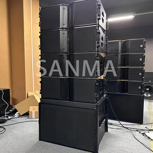 K10 Dual 10 pouces, enceintes line array passives amplifiées, système audio professionnel, enceintes actives pour extérieur, pour scène - Product Image 1