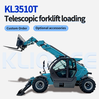 Hochleistungs-KL3510T 4WD 3500Kg Teleskoplader für Bau, Landwirtschaft, Logistik und Stadtplanung