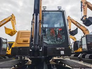 รถขุดขนาดเล็กยี่ห้อ SANY รุ่น SY60C ปี 2022 น้ำหนักใช้งาน 6 ตัน ใช้สำหรับงานก่อสร้างและงานเหมือง พร้อมส่วนประกอบเครื่องยนต์หลัก - Product Image 3