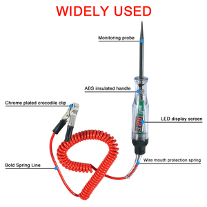 Probador <span class=keywords><strong>de</strong></span> Circuitos <span class=keywords><strong>de</strong></span> Voltaje Universal para Automóviles y Camiones, Lápiz <span class=keywords><strong>de</strong></span> Prueba <span class=keywords><strong>con</strong></span> Pantalla Digital, Herramienta <span class=keywords><strong>de</strong></span> Diagnóstico <span class=keywords><strong>con</strong></span> Bombilla, Accesorios <span class=keywords><strong>de</strong></span> Reparación <span class=keywords><strong>de</strong></span> Circuitos <span class=keywords><strong>de</strong></span> Automóviles - Product Image 1