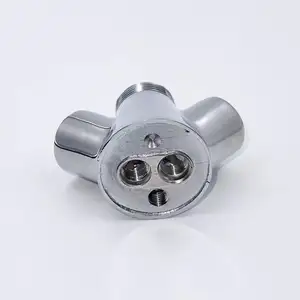 Manufacturer supplier Zinc alloy body Polished Chrome Finish Faucet fittings for Basin mixer