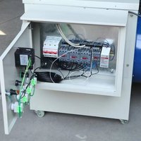 Ventilateur de chauffage industriel 5 kW, haute puissance, pour élevages avicoles et serres, avec fonction d'éleveuse d'air chaud électrique