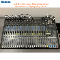 Thinuna MX-G32 32 kanal ses mikseri profesyonel dijital ses mikseri performans şarkı parti DJ müzik karıştırma konsolu için