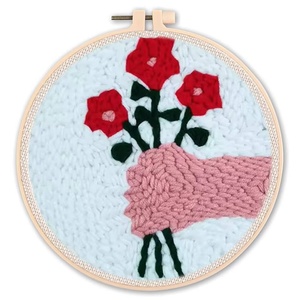 Nuevo Kit de Bordado con Aguja para Hacer Alfombras Hechas a Mano, para Principiantes, Decoración del Hogar, Suministros de Manualidades - Product Image 3