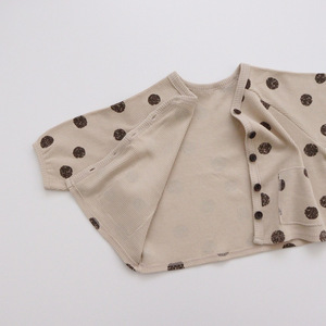 Conjuntos de ropa de Boutique para niñas pequeñas, Tops y pantalones de algodón de lunares, Conjunto de pijama, traje informal, 2 uds. - Product Image 4