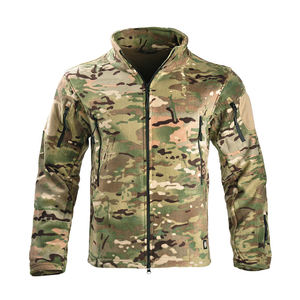 Giacca Calda Mimetica da Uomo per Fitness Uniforme Tattica Outdoor Colore Camo Notturno <span class=keywords><strong>Outfit</strong></span> Invernale - Product Image 6