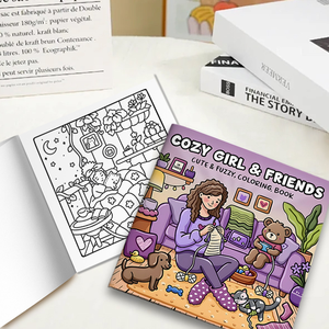 Libro da Colorare con Graffiti per Ragazze, 24 Pagine, per Alleviare lo Stress, Attività Artistiche Educative per Bambini, Adolescenti e Adulti - Product Image 3