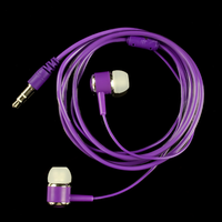 Écouteurs semi intra-auriculaires jetables de bonne qualité avec suppression du bruit ENC, bon marché, 3,5 mm, pour utilisation en avion ou en autocar touristique