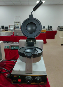 Mesin pembuat Burger Ufo komersial mesin pembuat Sandwich penekan es krim dengan pegangan gesper untuk mesin makanan ringan - Product Image 3