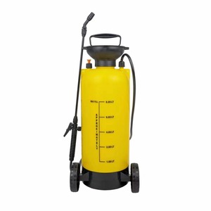 Pulverizador de pressão manual, pequeno pulverizador de plástico de 10l para uso manual para jardim, mini pulverizador de rega de jardim