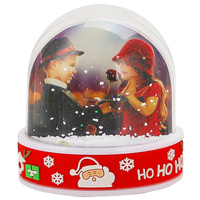 Globe à Neige Personnalisable en Acrylique Écologique pour Photos – Décoration Maison et Cadeaux d'Anniversaire – Vente en Gros
