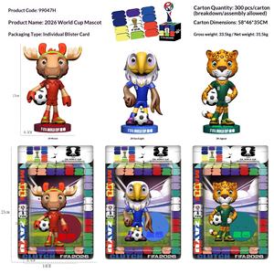 Nuevo 2026, Peluche de Mascota, Alce, Leopardo, Águila Marina, 11-30 cm, Adornos de Estilo Artesanal, Pequeños Regalos - Product Image 4