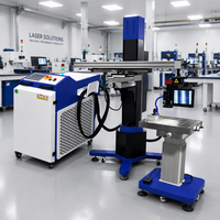 Machine de soudage laser à fibre cantilever 1000W 1500W 2000W, soudeuse laser portative pour acier inoxydable et aluminium