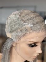 Perruques en cheveux humains SHY Medical 2026, entièrement nouées à la main, densité naturelle, bonnet respirant, remplacement capillaire pour femmes, fabricant