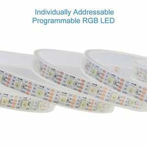 Bande lumineuse intelligente Bande RVB Diode Enveloppée Pixel Néon Atmosphère Lampes 5M Bande Flexible Lampe <span class=keywords><strong>TV</strong></span> Éclairage de fond - Product Image 2