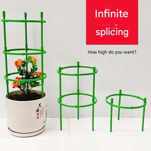 2025 nuevo superventas nuevo tipo multicapa al por mayor soporte para plantas jaulas de tomate para jardín flores trepadoras fácil de instalar - Product Image 4