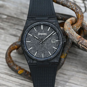 Montre à quartz pour homme de luxe Tissots PRX de marque supérieure, cadran simple dégradé, cadran noir, étanche, bracelet en acier inoxydable, Reloj - Product Image 5