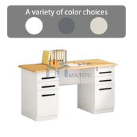 Bureau de travail moderne en acier avec structure en acier pour le personnel