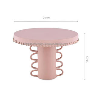 Servidor de pastel de mármol fino de diseño moderno, calidad superior con acabado elegante para hornear y decoración del hogar, conjunto de características y caja - Product Image 3