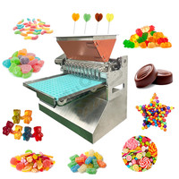 Triple tête de dépôt lait gingembre petite boule de bonbons dépôt de gélatine faire sucette Machine à infuser