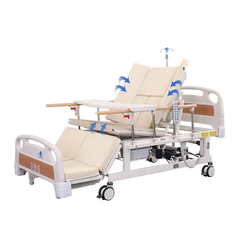 KSMED, Больничная кровать, электрическая, лидер продаж, для пациентов, icu, полностью оборудованная кровать для пациентов, электрическая кровать с дистанционным управлением
