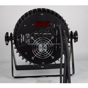 18x10w RGBW 4in1 Disco Uplights Cast Aluminum <strong>Shell</strong> Flat Led Par <strong>Light</strong> - Product Image 4