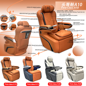 Asiento de coche de lujo Airline Auto Van con masaje de aire asientos reclinables VIP asiento de coche de cuero de lujo para Multivan <span class=keywords><strong>Caravelle</strong></span> - Product Image 3