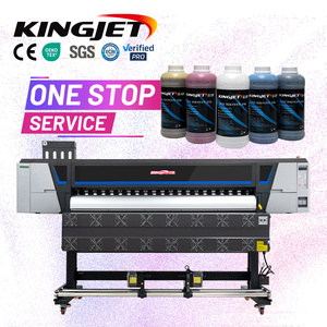 <span class=keywords><strong>Stampante</strong></span> di Grande Formato Kingjet Multicolore Eco-Solvente 1.6m 1.8m 3.2m con Testina I3200 per Stampa su Vinile - Product Image 2