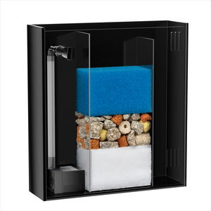 <span class=keywords><strong>Acquario</strong></span> Mini Betta in Vetro Ultra Trasparente, Piccolo <span class=keywords><strong>Acquario</strong></span> da Tavolo per Piante Acquatiche con Luci LED e Accessori per Pesci - Product Image 4