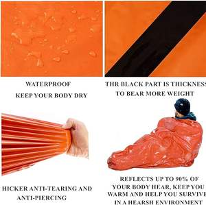 Sacco a pelo portatile per esterno isolamento di emergenza stile busta multifunzionale per campeggio santuario impermeabile - Product Image 6