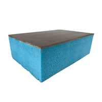 Paneles sándwich de aislamiento térmico integrados de metal moderno para casas prefabricadas, cocinas, techos, almacenes