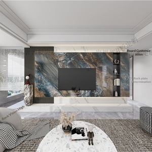 Panneaux muraux en <span class=keywords><strong>PVC</strong></span> marbré à bas prix et de qualité supérieure, autocollants, imperméables, feuilles décoratives en acrylique pour salon - Product Image 6