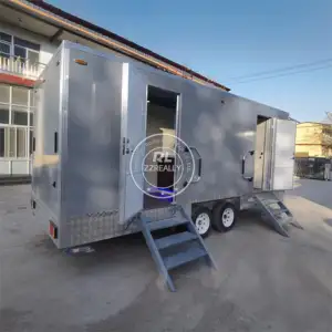Commercial Portable Shower Room Luxury Bathroom Ceramic Toilet Outdoor Mobile Toilet Trailer for Sale in United States