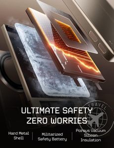 LISEN <span class=keywords><strong>Batterie</strong></span> <span class=keywords><strong>Externe</strong></span> Ultra Mince 0,2 Pouce 5000 mAh Chargeur Portable Format Carte de Crédit Charge Rapide <span class=keywords><strong>pour</strong></span> <span class=keywords><strong>iPhone</strong></span> 17 16 <span class=keywords><strong>Pro</strong></span> - Product Image 5