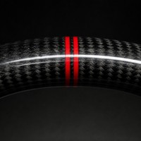 Volant sport personnalisé à 3 branches en fibre de carbone pour l'approvisionnement transfrontalier – Pièces de mise à niveau intérieure pour voiture Magotan