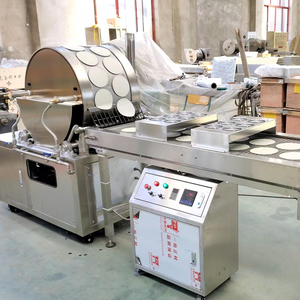 Machine commerciale automatique de fabrication de gâteau <span class=keywords><strong>mousse</strong></span> de canard rôti de crêpes à la mangue Machine à gâteau à mille couches - Product Image 4