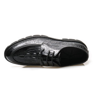 Hot Sale Alligator High-End Customize Dress Shoes Men <b>Buckles</b> Slip on Monk <b>Straps</b> Patterns Business Shoes Men - Product Image 4