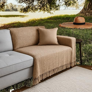 Custom <b>Boho</b> White Solid 100% Cotton Woven Decorative Wholesale Camping <b>Rug</b> Outdoor Travel Picnic Bedding Blankets Throws Sofa - Product Image 2