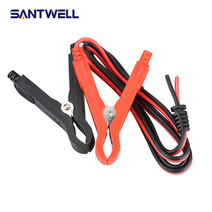 Heavy Duty 18AWG 12V/24V Car <b>Battery</b> Charging&Vehicle Equipment Universal Alligator Clip to Cigarette Lighter Socket Power <b>Cable</b> - Product Image 5