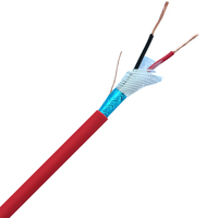 Câble d'alarme incendie industriel PH30 PH120, blindé, isolé en PVC, 2 conducteurs, cuivre nu, résistant au feu, certifié CE